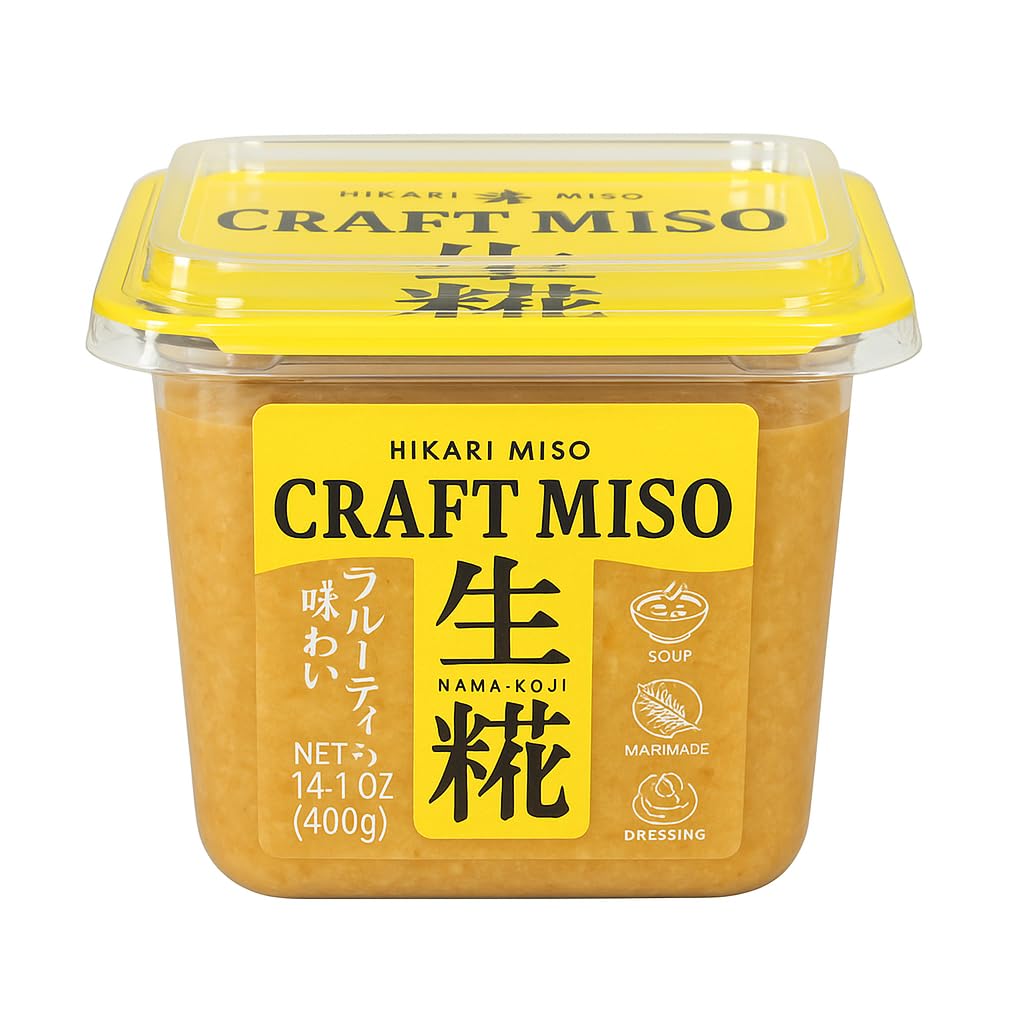 Amazon.com: Hikari CRAFT MISO Nama-Koji, 14.1 oz (400 g) – Fresh